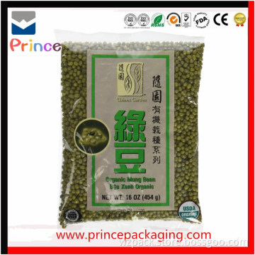 packaging zip lock bag clothes stand up plastic bag aluminum foil